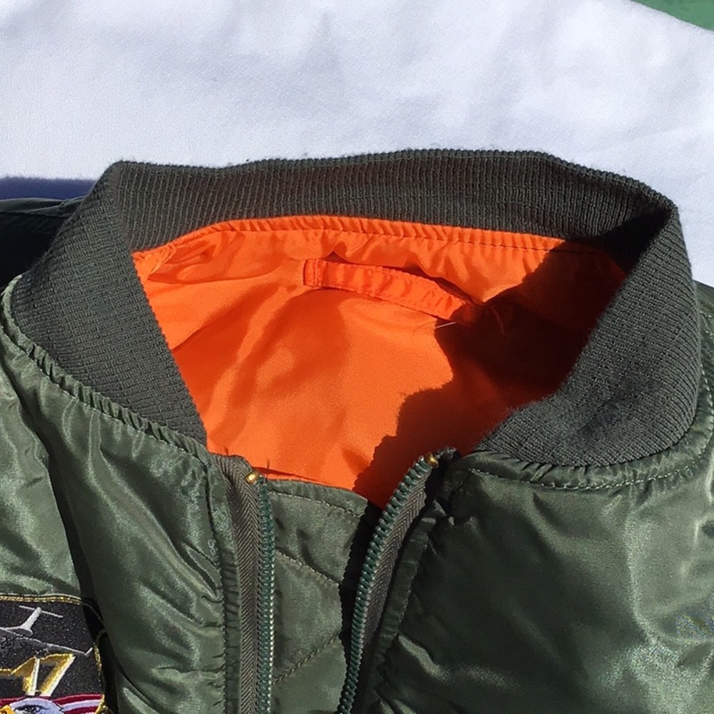 Alpha Industries MA-1 bombers jacket sized XXLG. - Picture 8 of 13